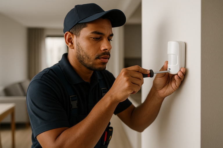 Alarme sem fio ou com fio: entenda as diferenças reais de instalação, confiabilidade e custo antes de decidir. Guia técnico para residências e condomínios.