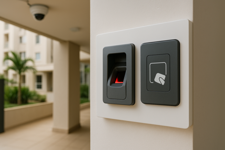 Biometria ou cartão RFID para controle de acesso em condomínio? Entenda quando cada tecnologia falha e qual protege mais moradores, funcionários e visitantes.