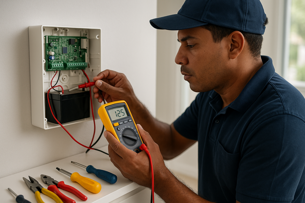 Saiba de quanto em quanto tempo revisar seu sistema de alarme monitorado, o que verificar em cada etapa e como evitar falhas silenciosas. Checklist técnico completo.
