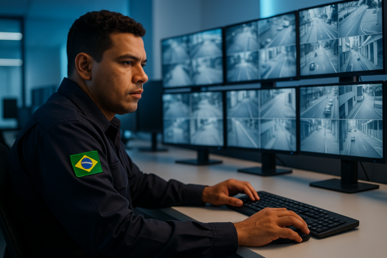 No Dia da Segurança Privada (20 de agosto), entenda como IA, analitico embarcado e protocolos auditáveis mudaram o trabalho do operador de central e da equipe tática. Security 24h explica.
