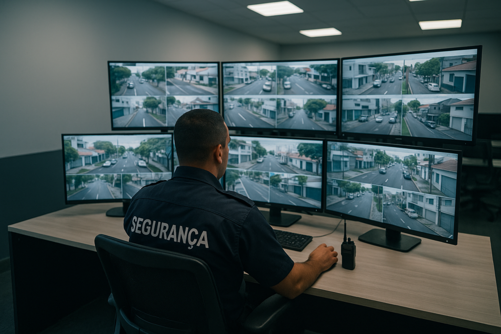 Entenda o que é um sistema integrado de segurança eletrônica e veja, segundo a segundo, o que acontece quando câmera e alarme trabalham juntos na central. Saiba mais.