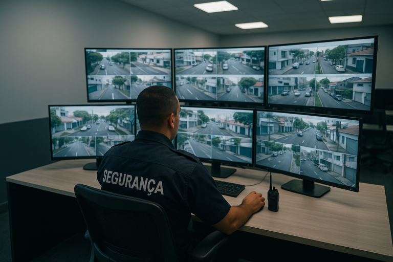 Entenda o que é um sistema integrado de segurança eletrônica e veja, segundo a segundo, o que acontece quando câmera e alarme trabalham juntos na central. Saiba mais.